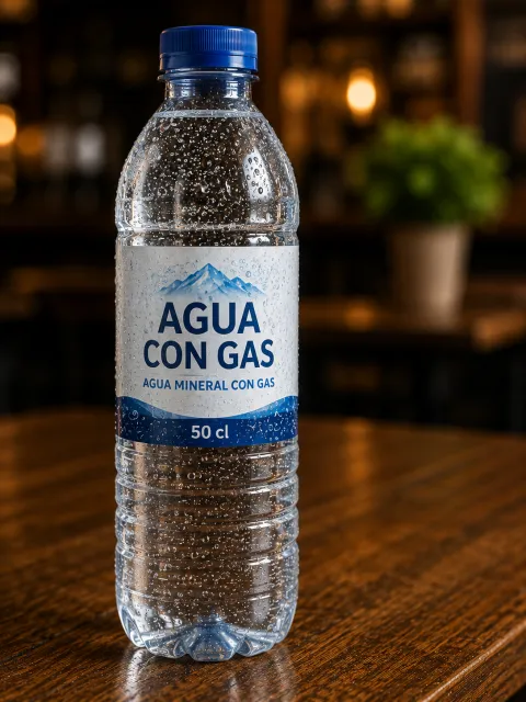 Agua con Gas 50 cl