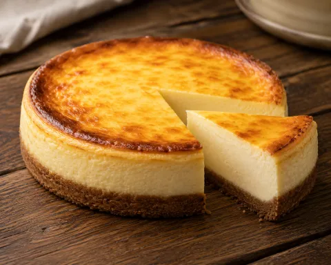 Tarta de Queso Casera